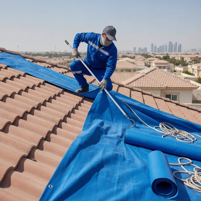Roof tarping Umm Al Quwain City